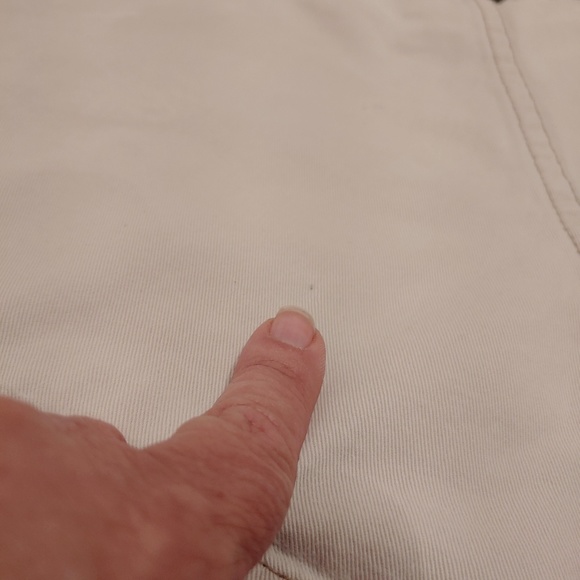 Four 2 One Casual Shorts W sz Lg Cream - Picture 3 of 4